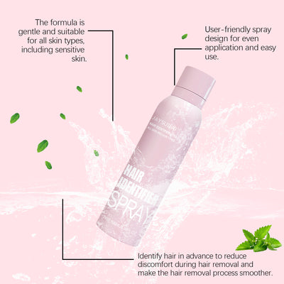 Hair Identifier & Moisturizing Spray Set – Smooth Face Shaving & Dermaplaning Skincare