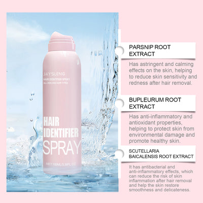 Hair Identifier & Moisturizing Spray Set – Smooth Face Shaving & Dermaplaning Skincare