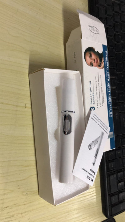Blue Light Acne Therapy Pen – Laser Device for Acne, Scars & Wrinkle Removal