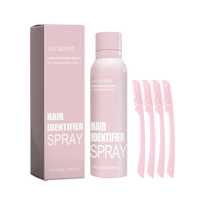 Hair Identifier & Moisturizing Spray Set – Smooth Face Shaving & Dermaplaning Skincare
